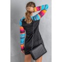 Black THE BEST DADS HAVE Daughters WHO RIDE Horses Serape Sleeve Patchwork Short Dress